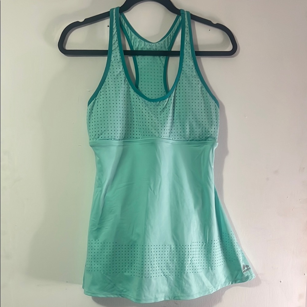 RBX Mint Green Racerback bathing suit with skirt Size M